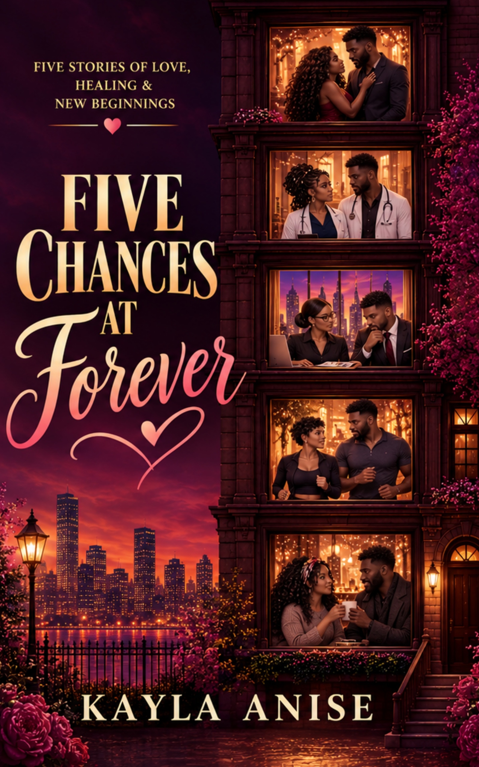 Five Chances at Forever book cover by Kayla Anise